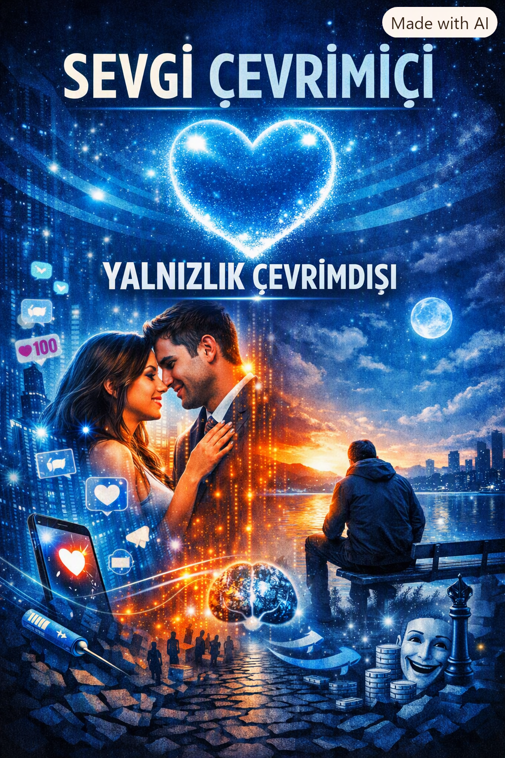 SEVGİ ÇEVRİMİÇİ-YALNIZLIK ÇEVRİMDIŞI